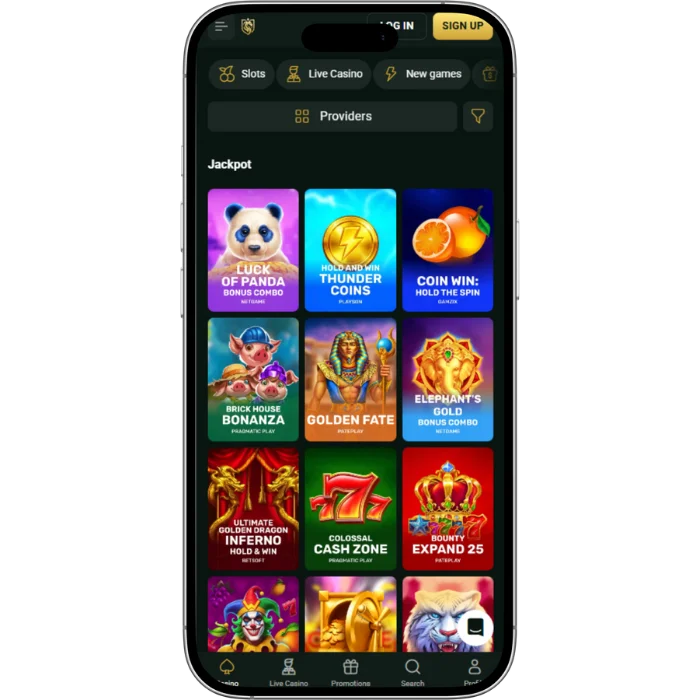 Goldenxcasino site