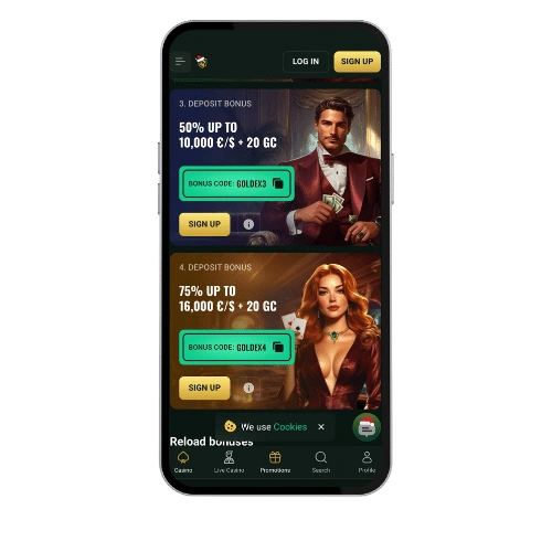 Goldexcasino bonus

